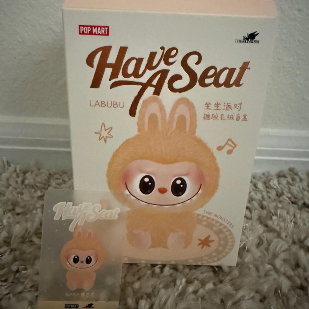 Pop Mart Labubu Have A Seat Figure